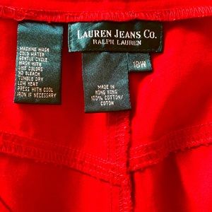 Red Lauren Jeans